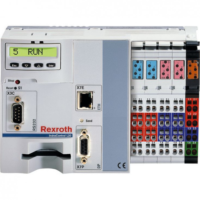 Встроенная программируемая автоматическая система / на DIN-рейке / в сети Ethernet / для полевой шины